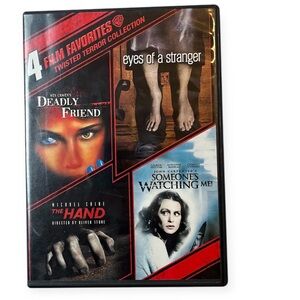 Twisted Terror Collection (4 DVD) Deadly Friend / The Hand / Eyes Of Stranger